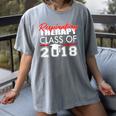 Respiratory Therapy Class Of 2018 Graduation Shirt Women Men Women's Comfort Colors T-Shirt Gray
