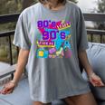 Retro 1980s 80's Baby 1990s 90's Made Me Nostalgia Birthday Women's Comfort Colors T-Shirt Gray