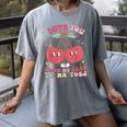 Retro Cherry Love 90s Nostalgia Women's Comfort Colors T-Shirt Gray Retro Cherry Love 90s Nostalgia Women's Comfort Colors T-Shirt Gray
