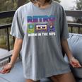 Retro Gaming Nostalgia Tee Perfect For 90s Lovers Premium Tri-Blend Women's Comfort Colors T-Shirt Gray