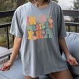 Retro Groovy In My Master's Degree Era Graduation Master Women's Comfort Colors T-Shirt Gray