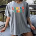 Retro Lawyer 2025 Attorney School Graduation Student Lawyer Women's Comfort Colors T-Shirt Gray