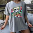 Retro Old Cassette Tape Cartoon With Walker Nostalgia Premium Tri-Blend Women's Comfort Colors T-Shirt Gray