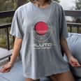 Retro Pluto Never Forget Classic Planet Pluto Nostalgia Women's Comfort Colors T-Shirt Gray Retro Pluto Never Forget Classic Planet Pluto Nostalgia Women's Comfort Colors T-Shirt Gray