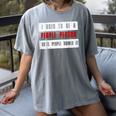 Retro Sarcastic Introvert I Used To Be A People Person Women's Comfort Colors T-Shirt Gray Retro Sarcastic Introvert I Used To Be A People Person Women's Comfort Colors T-Shirt Gray