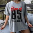 Reunion 1985 Matching Graduation High School Class Of 1985 Women's Comfort Colors T-Shirt Gray