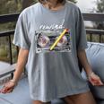 Rewind Cassette Tape Nostalgia 80s 90s Retro Music Lover Women's Comfort Colors T-Shirt Gray
