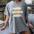 Sarcastic For Deep Thinkers Introverts Groovy Women's Comfort Colors T-Shirt Gray