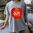 School Is Out Forever Graduation Humor Women's Comfort Colors T-Shirt Gray