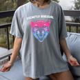 Secretly Bisexual Bi Introvert Bi Pride Antisocial LGBTQ Women's Comfort Colors T-Shirt Gray