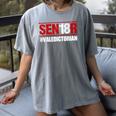 Senior 2018 Valedictorian School Colors Graduation Women's Comfort Colors T-Shirt Gray