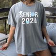 Senior 2021 Grad Shirt 2021 Graduation Women's Comfort Colors T-Shirt Gray
