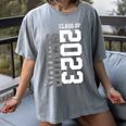 Senior 2023 Senior 23 Senior Class Of 2023 Graduation Done Women's Comfort Colors T-Shirt Gray