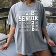 Senior 2026 Class Of 2026 Back To School Graduation Students Women's Comfort Colors T-Shirt Gray