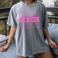 Senior 2026 Class Of 2026 Boys Girls Matching Graduation Women's Comfort Colors T-Shirt Gray