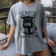 Senior 2026 High School College Graduation Year Class Of 26 Women's Comfort Colors T-Shirt Gray