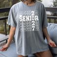 Senior 2027 Class Of 2027 Graduation Senior Grad 2027 Women's Comfort Colors T-Shirt Gray