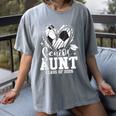Senior Aunt Class Of 2026 Soccer Graduation Heart Women's Comfort Colors T-Shirt Gray