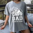 Senior Cheerleader Dad Cheer Class Of 2026 Graduation Men Women's Comfort Colors T-Shirt Gray