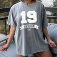 Senior Class Of 2019 Graduation School College Women's Comfort Colors T-Shirt Gray