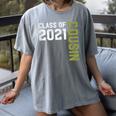 Senior Class Of 2021 Cousin Graduation Women's Comfort Colors T-Shirt Gray