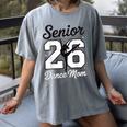 Senior Dance Mom Class Of 2026 Dancer Daughter Graduation Women's Comfort Colors T-Shirt Gray