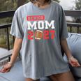 Senior Football Mom 2027 Team Class Of 2027 Graduation Mom Women's Comfort Colors T-Shirt Gray