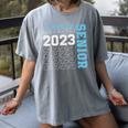 Senior Graduation Class Of 2023 Cute Senior 2023 Women's Comfort Colors T-Shirt Gray