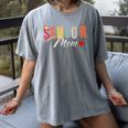 Senior Mom 2024 Graduation Heart Class Of 2024 Women's Comfort Colors T-Shirt Gray