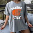 Senior Mom Class Of 2026 Basketball Graduation Women's Comfort Colors T-Shirt Gray