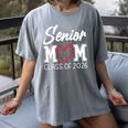 Senior Mom Class Of 2026 Graduation Premium Tri-Blend Women's Comfort Colors T-Shirt Gray