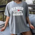 Senior Mom Class Of 2026 Senior Mama 2026 Graduation Women Women's Comfort Colors T-Shirt Gray