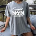 Senior Mom Class Of 2026 Soccer Mom Graduation Premium Tri-Blend Women's Comfort Colors T-Shirt Gray