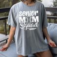 Senior Mom Squad Baseball Class Of 2023 Graduation Women's Comfort Colors T-Shirt Gray
