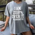 Senioritis Shirt For Seniors Graduation Class Of 2018 Women's Comfort Colors T-Shirt Gray