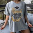She Believed She Could So She Did Graduation Shirt Women's Comfort Colors T-Shirt Gray