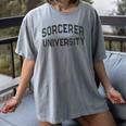 Silly Anti Social SORCERER UNIVERSITY Introvert Stay Away Women's Comfort Colors T-Shirt Gray Silly Anti Social SORCERER UNIVERSITY Introvert Stay Away Women's Comfort Colors T-Shirt Gray