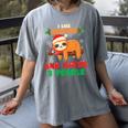 Sloth For Sloth Lover Men Women Kids Introverts Women's Comfort Colors T-Shirt Gray Sloth For Sloth Lover Men Women Kids Introverts Women's Comfort Colors T-Shirt Gray