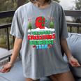 Snow Christmas Introvert Team Introverted Introvert Xmas Women's Comfort Colors T-Shirt Gray