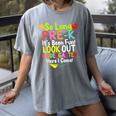 So Long Pre-K Kindergarten Here I Come Graduation Kids Women's Comfort Colors T-Shirt Gray