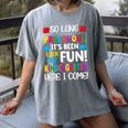 So Long Preschool Kindergarten Here I Come Graduation Women's Comfort Colors T-Shirt Gray