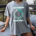 Social Introvert's Overthinking Please Wait Awkward Humor Women's Comfort Colors T-Shirt Gray Social Introvert's Overthinking Please Wait Awkward Humor Women's Comfort Colors T-Shirt Gray