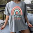Social Worker Work MSW BSW Graduation 2024 Masters Degree Women's Comfort Colors T-Shirt Gray
