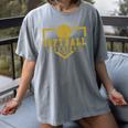 Softball Senior Night Softball Senior 2025 Graduation 20 Women's Comfort Colors T-Shirt Gray