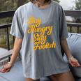 Stay Hungry Stay Foolish Shirt Motivational Graduation Tee Women's Comfort Colors T-Shirt Gray