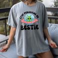 Stop Perceiving Me Bestie Alien Neurodivergent Introvert Women's Comfort Colors T-Shirt Gray