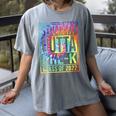 Straight Outta Pre-K Class Of 2022 Preschool Graduation Women's Comfort Colors T-Shirt Gray