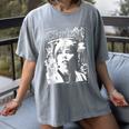 Stranger Things Hellfire Club Chrissy In Memory Of Women's Comfort Colors T-Shirt Gray