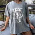 Stranger Things Hellfire Club Eddie Munson Memory Women's Comfort Colors T-Shirt Gray Stranger Things Hellfire Club Eddie Munson Memory Women's Comfort Colors T-Shirt Gray