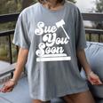 Sue You Soon Law Student School Graduation Women's Comfort Colors T-Shirt Gray